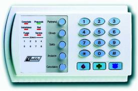 Teclado de Leds de 8 zonas para centrales NetworX