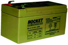 Bater�a sin mantenimiento de 12 V/1,2 Ah.