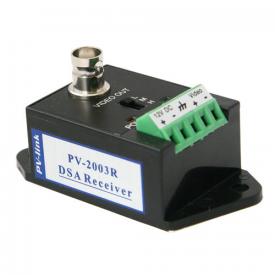 RECEPTOR UTP ACTIVO DSA 1 CANAL VIDEO POR PAR TRENZADO