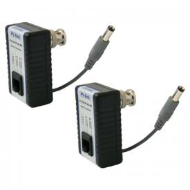 TRANSCEPTOR PASIVO VIDEO 1 CANAL BNC / RJ45 VIDEO + ALIMENTACION COMPATIBLE CON ECL-6200