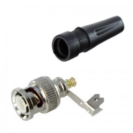 CONECTOR BNC MACHO UNIVERSAL PARA ATORNILLAR