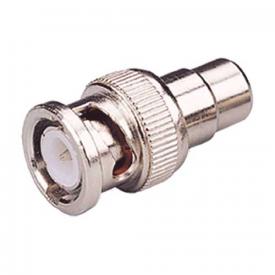 CONECTOR BNC MACHO A RCA HEMBRA