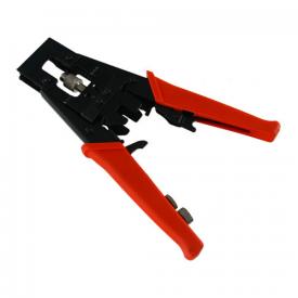 CRIMPADORA DE COMPRESION TIPO DE CABLE COMPATIBLE: RG58, 59, 6
