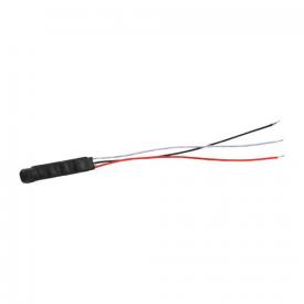 MICROFONO EXTERNO ACOPLABLE A CUALQUIER CAMARA CONECTOR POR TERMINAL EN CABLE + / - Y AUDIO 