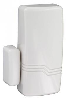 DETECTOR SISMICO VIA RADIO BLANCO CON CONTACTO MAGNETICO DOMONIAL